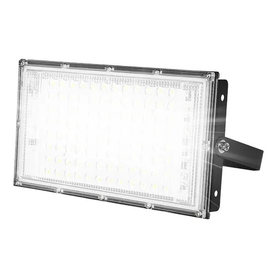 Libercam REFIN-100 Reflector Led 100w Exterior Alta Potencia 96 Led Ip65 Frio Color de la carcasa Negro Color de la luz Blanco frío