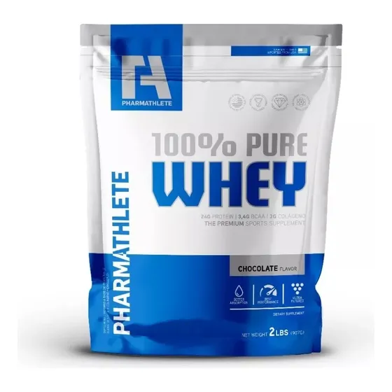 Whey Protein 2lbs Pharmathlete Proteína Con Colágeno