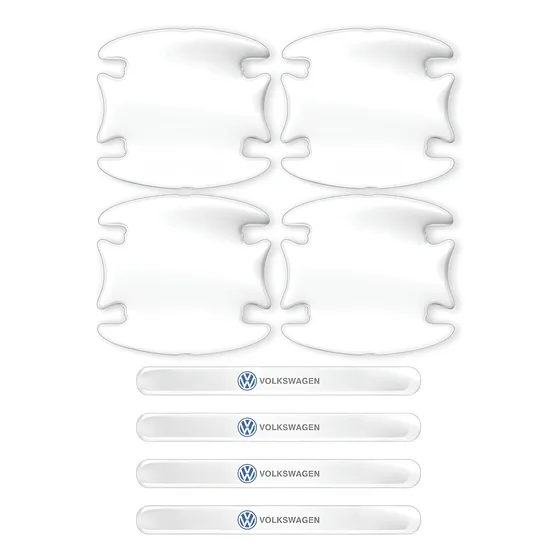 Adesivos Protetor Maçaneta Resinados Compatível Volkswagen