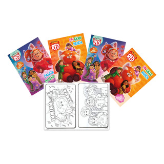 12 Libros Colorea Red Panda Rojo Mei Disney Pintar Iluminar 12 Libros Colorea Red Panda Rojo Mei Disney Pintar Iluminar