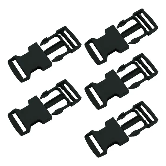 5x Hebilla Tip Top Para Huinchas De 5.0 Broche Mochila Bolso