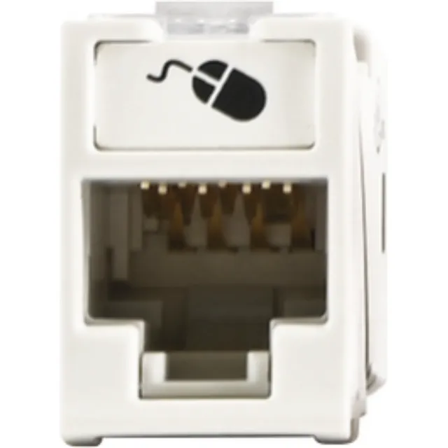 Jack Ultramax Cat6, Utp, Montaje Híbrido En Placa De Pared