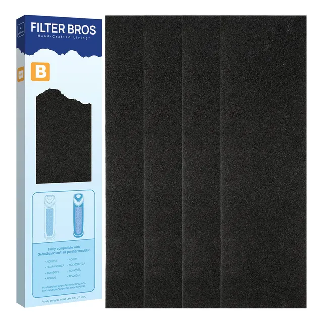 Filtro Bros Filtro De Carbono B Paquete De 4 Reemplazo Para