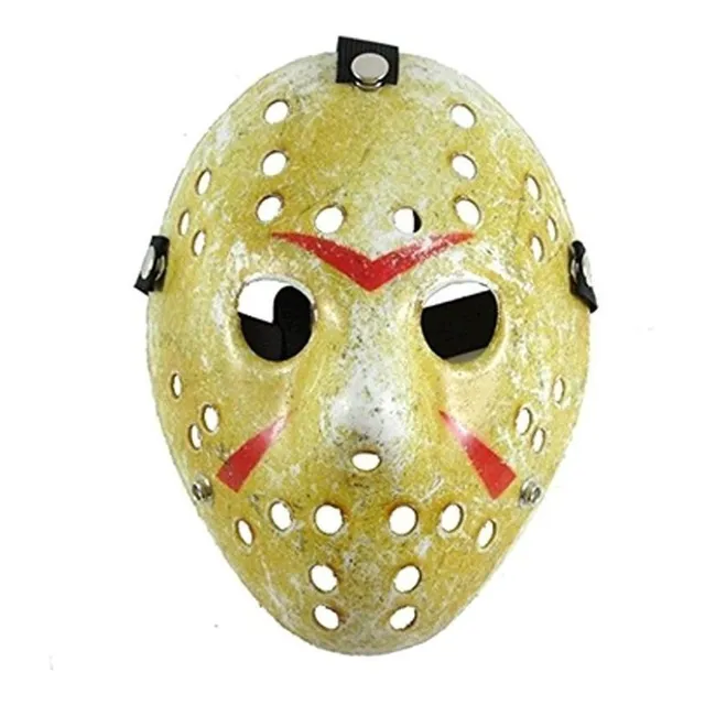Jason Martes 13 Halloween Original Gruesa Solida Mascara Adu