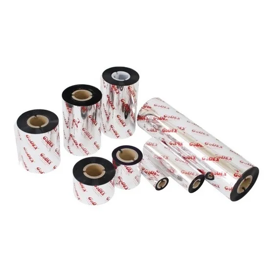Ribbon Godex Cera 110mm 110m 1/2  Para Impresora Etiquetas