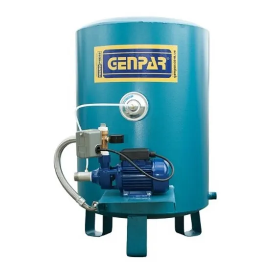 Hidroneumático 40 Galones 1/2 Hp Genpar