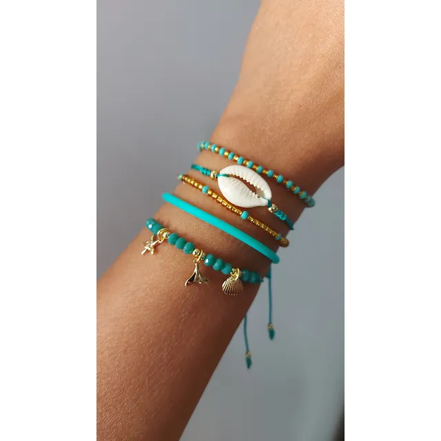 Set Pulseras Marinas