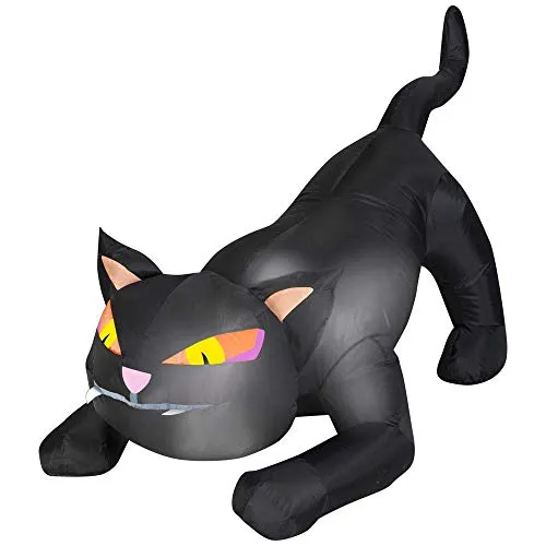 64911 Airblow Halloween Cat, 4'