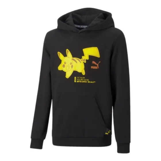 Pokemon Puma Polera Con Capucha Pikachu