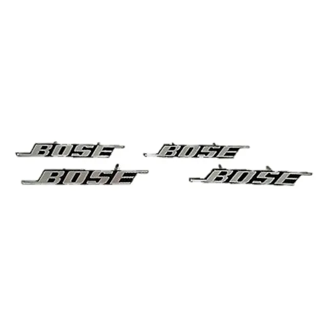 Emblema Bose Metálico Para Parlante De Automóvil X4piezas