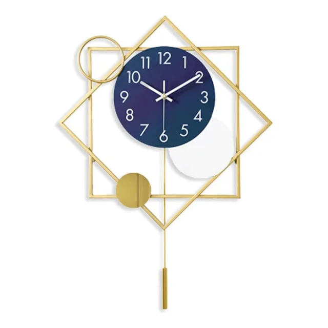 Reloje Pared Reloj Simple Moderno Metal Para Sala Estar