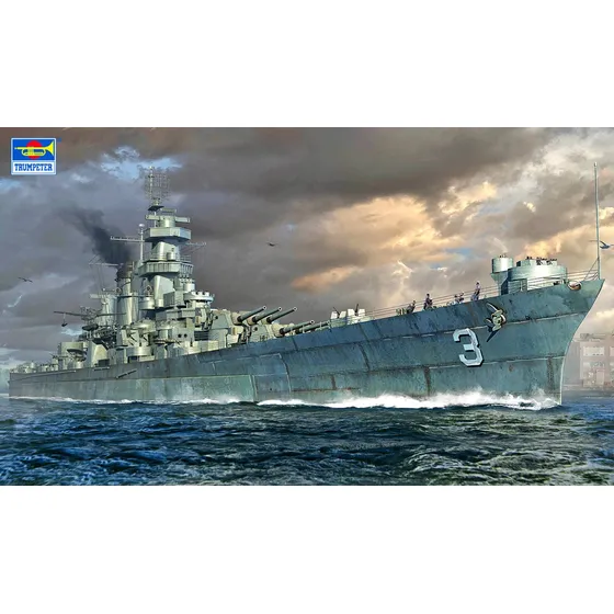 Trumpeter 1 700 Us Navy Large Cruiser Cb-3 Hawaii Plastico