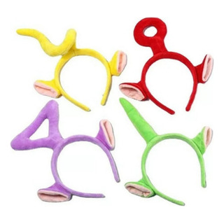 Tocado De Anime Teletubbies Para Fiesta Infantil Color A Tocado De Anime Teletubbies Para Fiesta Infantil Color A
