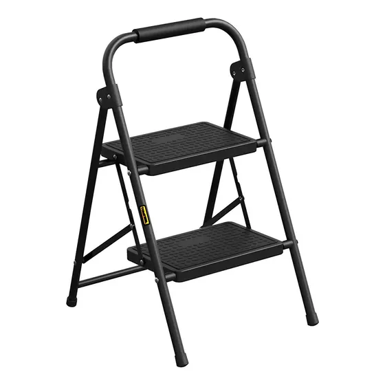 Escalera de acero multipropósito Casatua 2 STEPS LADDER negro
