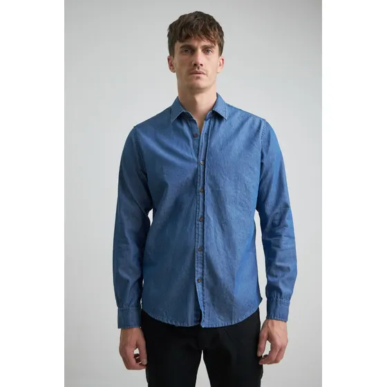 Camisa Denim Blue Jim I25