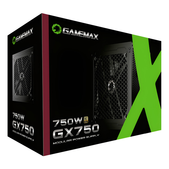 Gamemax Gx-serie Gx-750 Fonte 750w 80 Plus Gold Pfc Ativo Core Preta Full Modular Gamemax Gx-serie Gx-750 Fonte 750w 80 Plus Gold Pfc Ativo Core Preta Full Modular