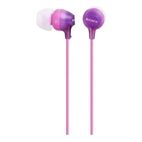 Auriculares Sony Colores Mdr-ex15lp Color Púrpura