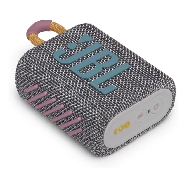 Parlante Portátil Jbl Go 3 Bluetooth Gris