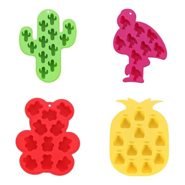 Molde De Silicon Caramelos Gomitas Gominola Chocolate Hielo 