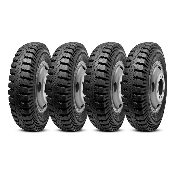 Kit 4 Pneu Pirelli 7.50-16 116/114l Tt Borrachudo Anteo At59