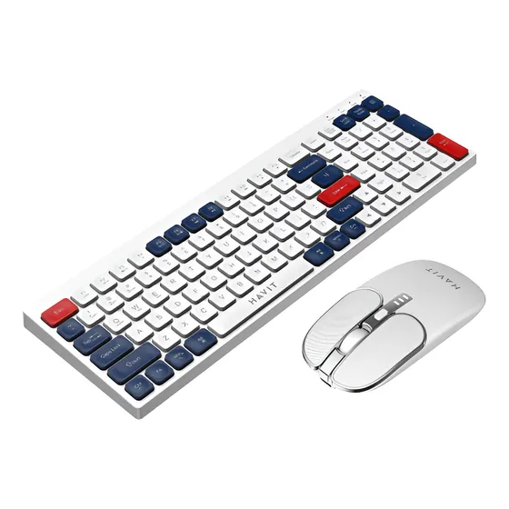 Combo Teclado+mouse Inalámbrico Havit Kb830wb