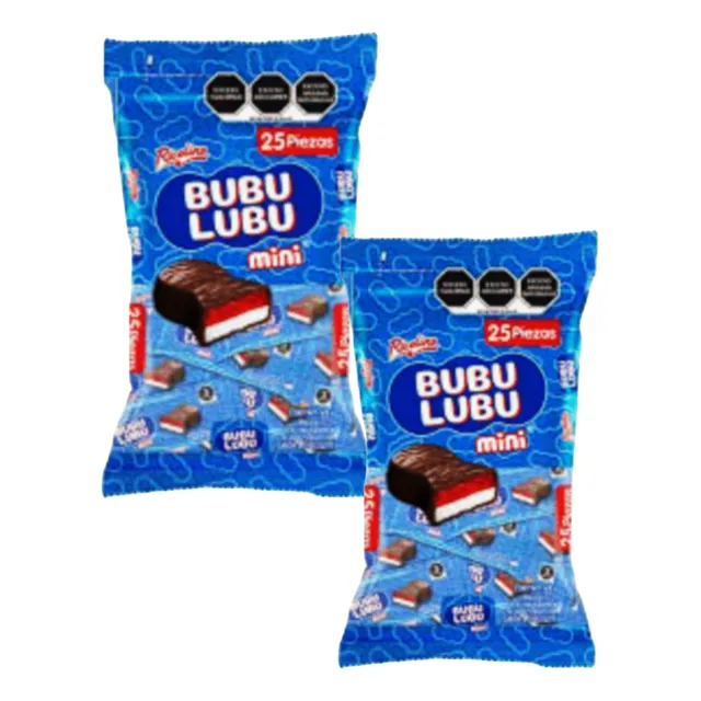 Bubulubu Mini Ricolino 50 Pz