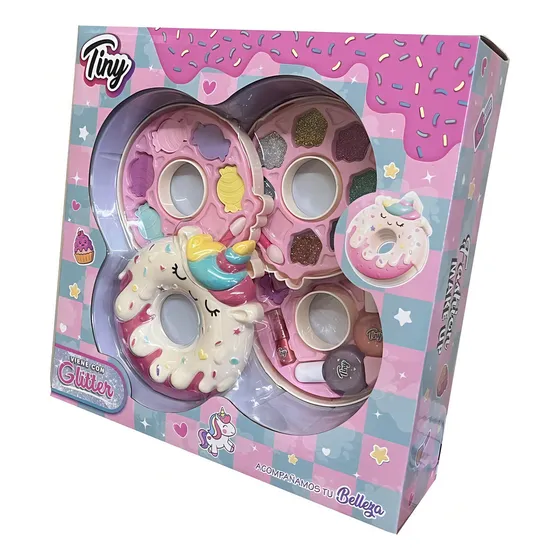 Tiny Set De Belleza Dona Desplegable Con Gliter Cod 3227
