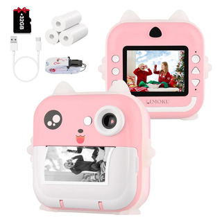 Cámara Instantánea Hd Todo Directo Con Impresora Para Niños Cámara Instantánea Hd Todo Directo Con Impresora Para Niños