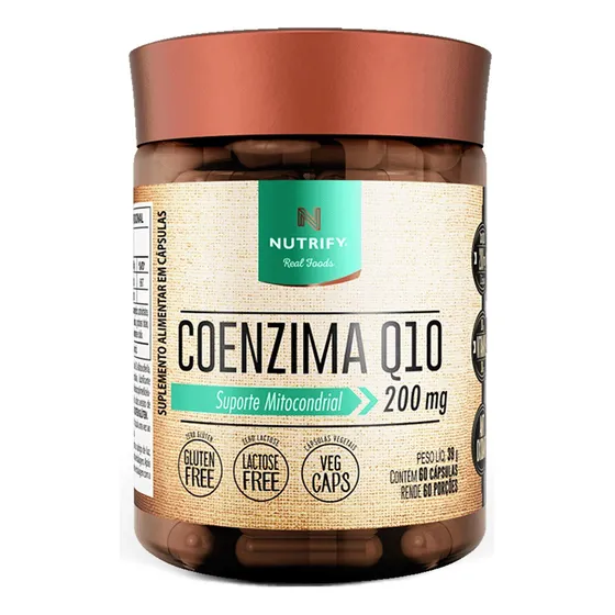 Coenzima Q10 200 Mg Nutrify