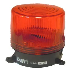 Señalizacion - Baliza 12v 200ma Roja 10x7.8cm