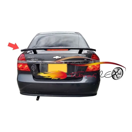 Spoiler Aveo Emotion - Incluye Tercer Stop Luz Led