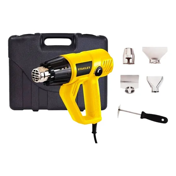 Kit Pistola De Calor 1800w Stanley Stxh2000k-b2c
