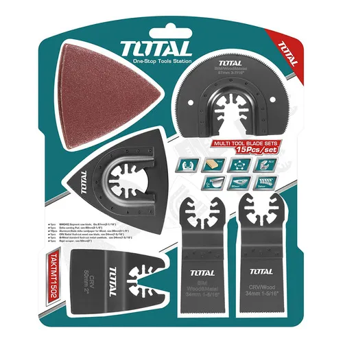 Accesorios X 15 Piezas Para Multiherramienta Total Taktmt15