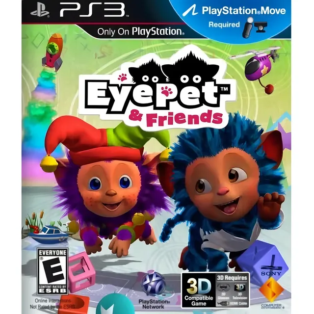 Juego multimedia físico Eyepet And Friends para PS3 Playstation Move