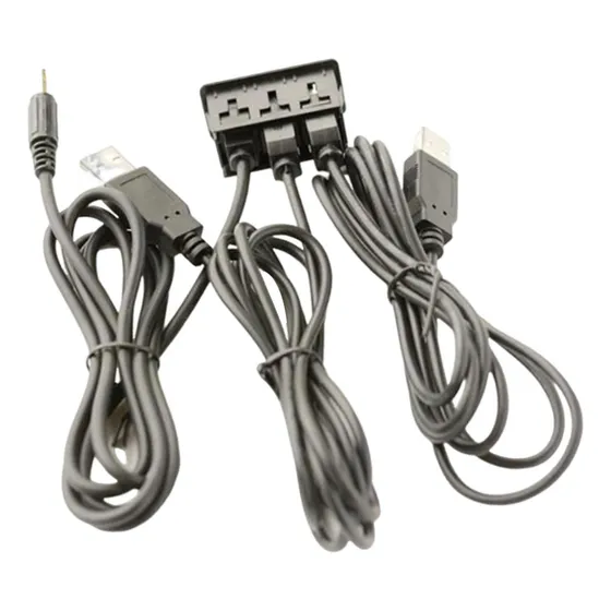 Cabo Do Painel De Extensão Do Carro Usb Tipo C Aux Painel