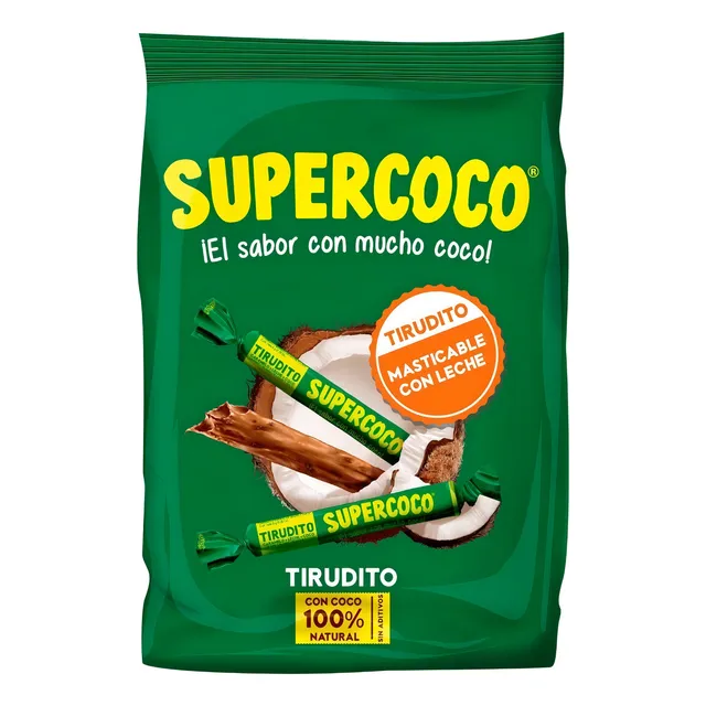 Supercoco Tirudito Bolsa 50und - Unidad