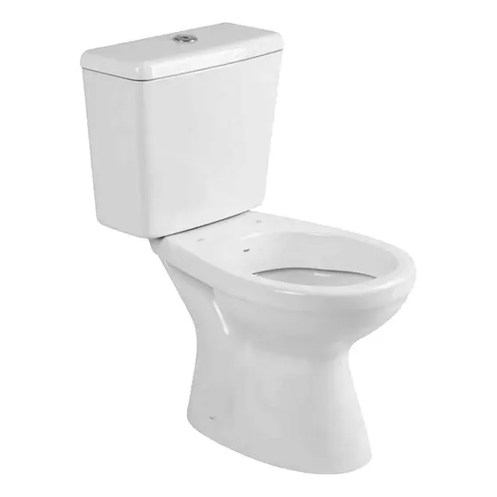 Inodoro Con Mochila Italiana Roca Prima Loza Baño Largo Apoy