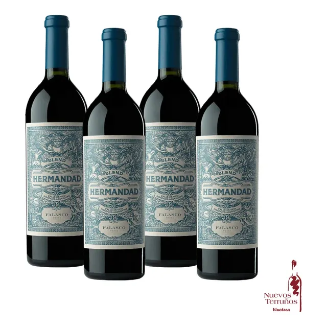 Vino Hermandad Blend Caja X4 Botellas X750ml Falasco Wines