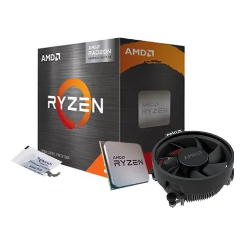 Processador De Desktop Amd Ryzen 5 5500 De 6 Núcleos E 12 Th
