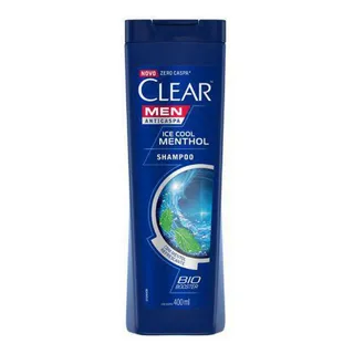 Shampoo Anticaspa Clear Men Ice Cool Menthol 400 Ml Shampoo Anticaspa Clear Men Ice Cool Menthol 400 Ml