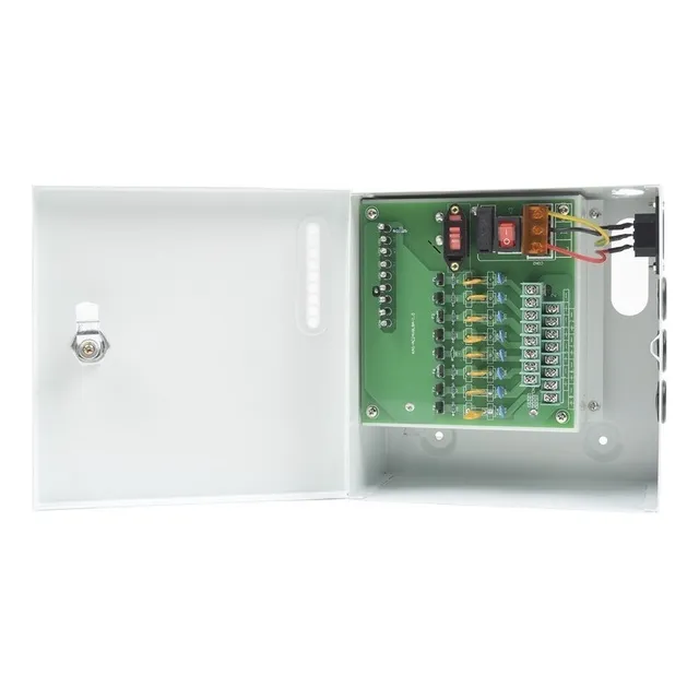 Fuente De Alimentación Profesional De 24 Vca 8a 8 Cámaras
