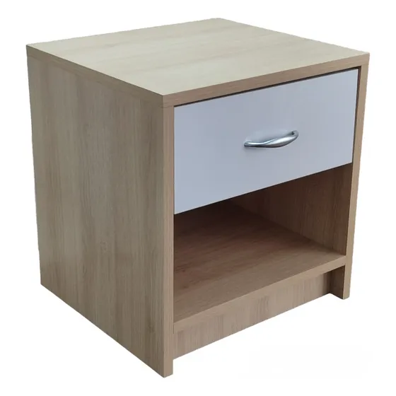 Mesa De Noche Bicolor