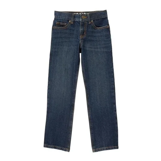 Jean Pantalon Straigh Corte Husky Para Niños Crazy8 Algodón