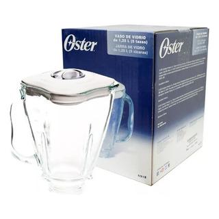 Vaso Licuadora Oster Cube Tipo Trébol Vidrio Original + Tapa Vaso Licuadora Oster Cube Tipo Trébol Vidrio Original + Tapa