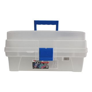 Santul Caja Vanity Transparente/azul 14 Santul Caja Vanity Transparente/azul 14