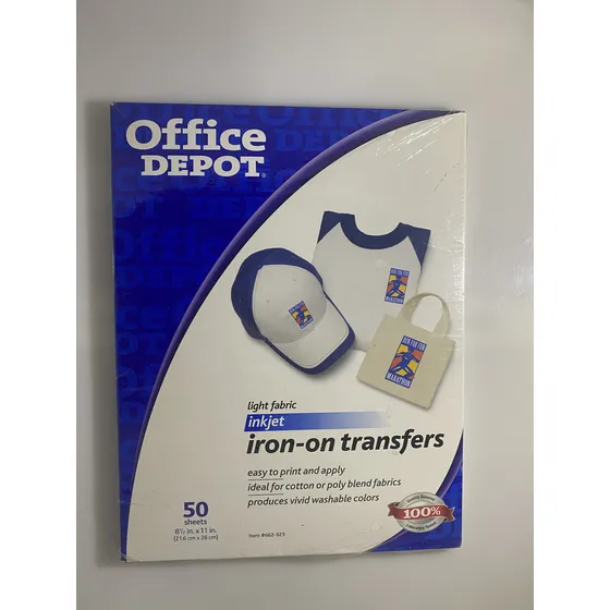 Papel Transferencia Textil Termica Iron-on Transfer