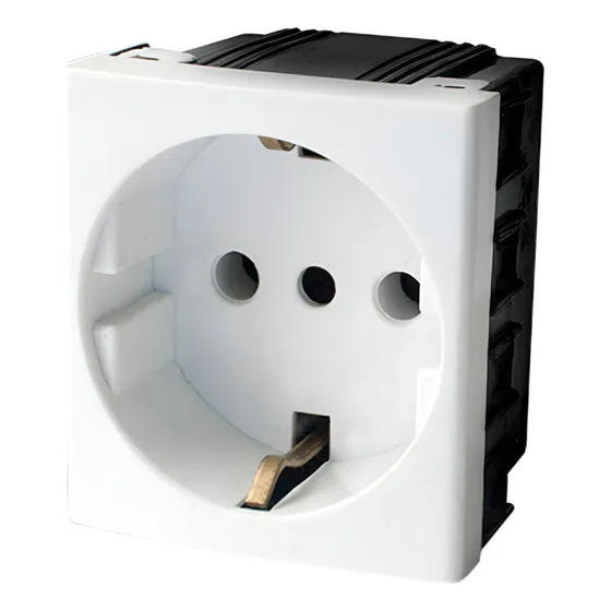 Modulo Toma Schuko Blanco 220v 16a Kalop Blanco