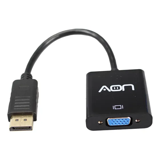 Adaptador Aon Display Port A Vga Hembra
