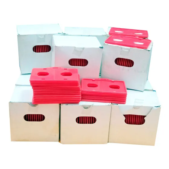 Porta Carnet Horizontal Color Rojo ( 371 Lote Completo) 