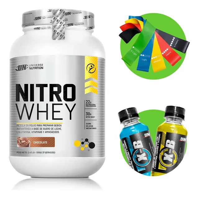 Nitro Whey 1.1kg Chocolate + Regalo 01